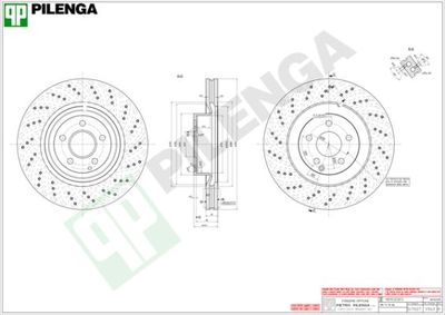 V943 PILENGA Тормозной диск