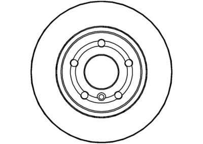 NBD1097 NATIONAL Тормозной диск