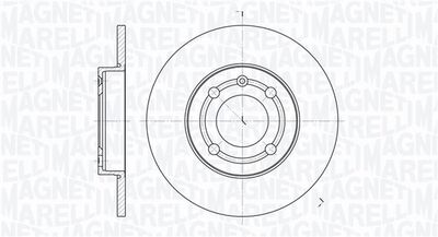 361302040239 MAGNETI MARELLI Тормозной диск