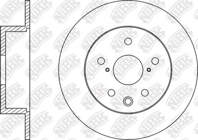RN1438 NiBK Тормозной диск