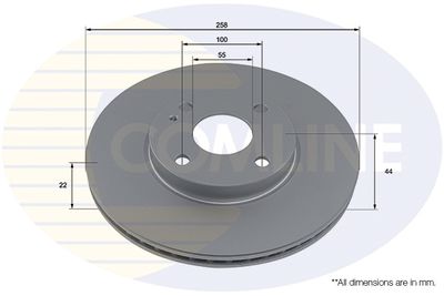 ADC5005V COMLINE Тормозной диск