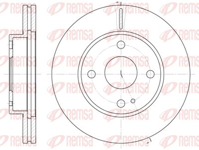 605610 REMSA Тормозной диск