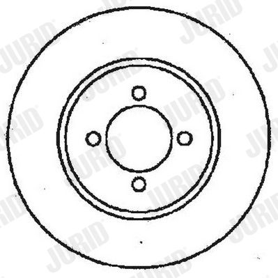 561375J JURID Тормозной диск