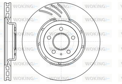 D6111110 WOKING Тормозной диск