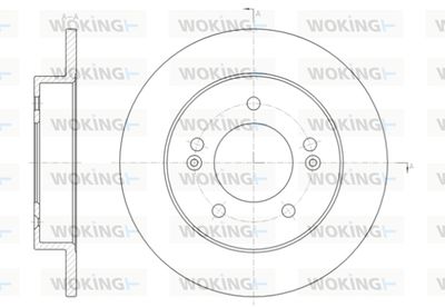 D6143200 WOKING Тормозной диск