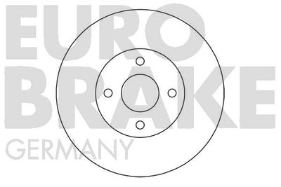 5815202578 EUROBRAKE Тормозной диск