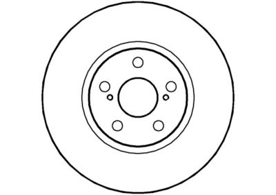 NBD749 NATIONAL Тормозной диск