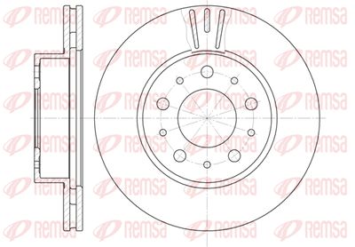 623110 REMSA Тормозной диск