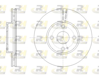 6165910 ROADHOUSE Тормозной диск