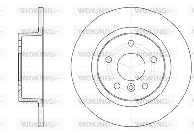 D650600 WOKING Тормозной диск