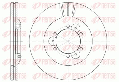 656010 REMSA Тормозной диск