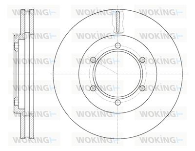 D694910 WOKING Тормозной диск