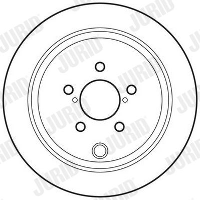 562660JC JURID Тормозной диск