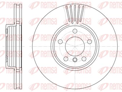 660010 REMSA Тормозной диск