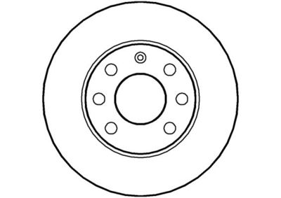 NBD005 NATIONAL Тормозной диск