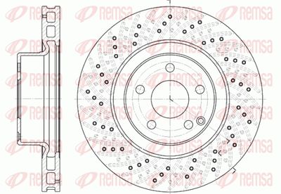 678010 REMSA Тормозной диск