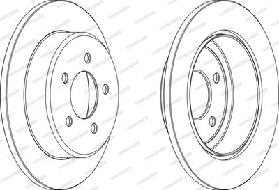 WGR14921 WAGNER Тормозной диск