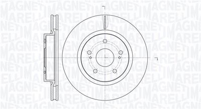 361302040548 MAGNETI MARELLI Тормозной диск