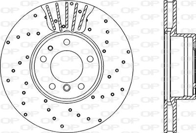 BDRS109625 OPEN PARTS Тормозной диск