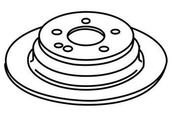 140161 WXQP Тормозной диск
