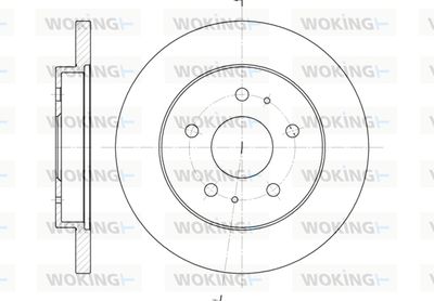 D6114300 WOKING Тормозной диск