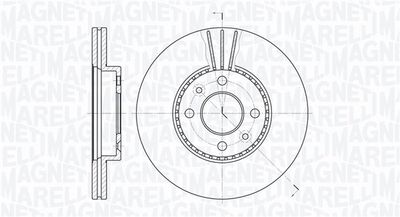 361302040338 MAGNETI MARELLI Тормозной диск