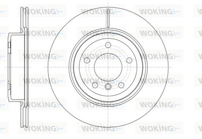 D6163110 WOKING Тормозной диск