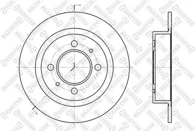 60202246SX STELLOX Тормозной диск