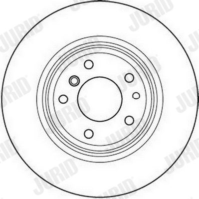 562092J JURID Тормозной диск