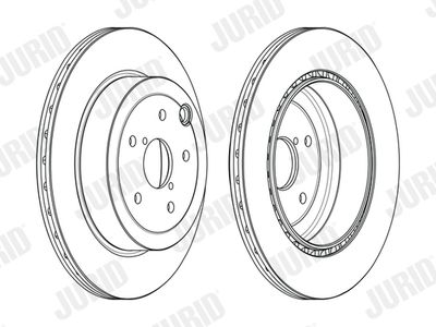 563108JC JURID Тормозной диск