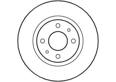 NBD120 NATIONAL Тормозной диск
