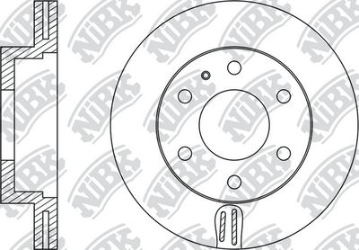 RN1382 NiBK Тормозной диск