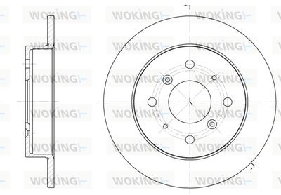 D620800 WOKING Тормозной диск