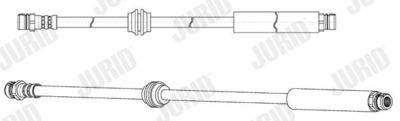 173197J JURID Тормозной шланг