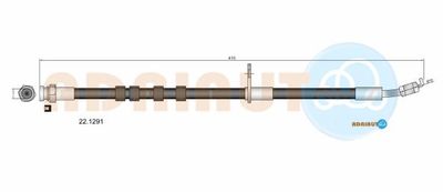 221291 ADRIAUTO Тормозной шланг