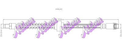 H4641 KAWE Тормозной шланг