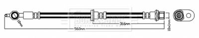 BBH6862 BORG & BECK Тормозной шланг