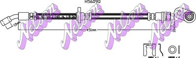 H5609Q KAWE Тормозной шланг