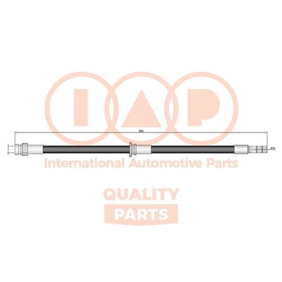 70812031 IAP QUALITY PARTS Тормозной шланг