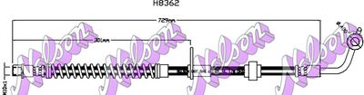 H8362 KAWE Тормозной шланг