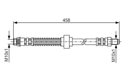 1987476730 BOSCH Тормозной шланг