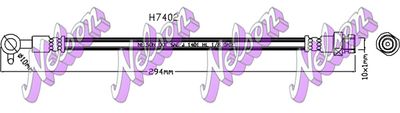 H7402 KAWE Тормозной шланг