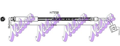 H7558 KAWE Тормозной шланг