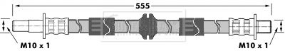 BBH7305 BORG & BECK Тормозной шланг