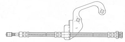 511956 CEF Тормозной шланг