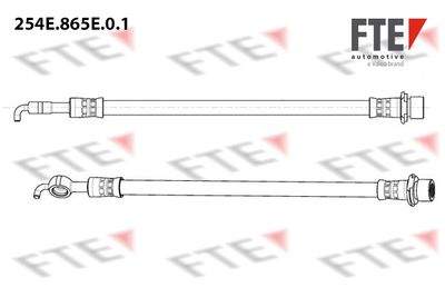254E865E01 FTE Тормозной шланг