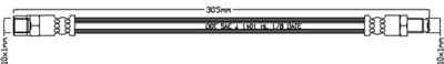 JBH1062 JURATEK Тормозной шланг