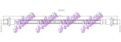 H6612 KAWE Тормозной шланг