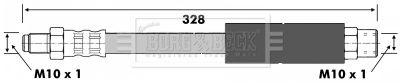 BBH6051 BORG & BECK Тормозной шланг