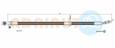 081217 ADRIAUTO Тормозной шланг